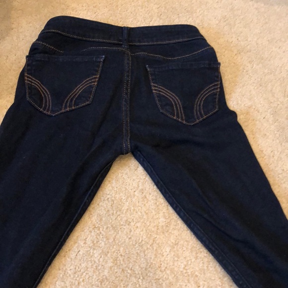 hollister dark wash 00R jeans - Picture 3 of 3